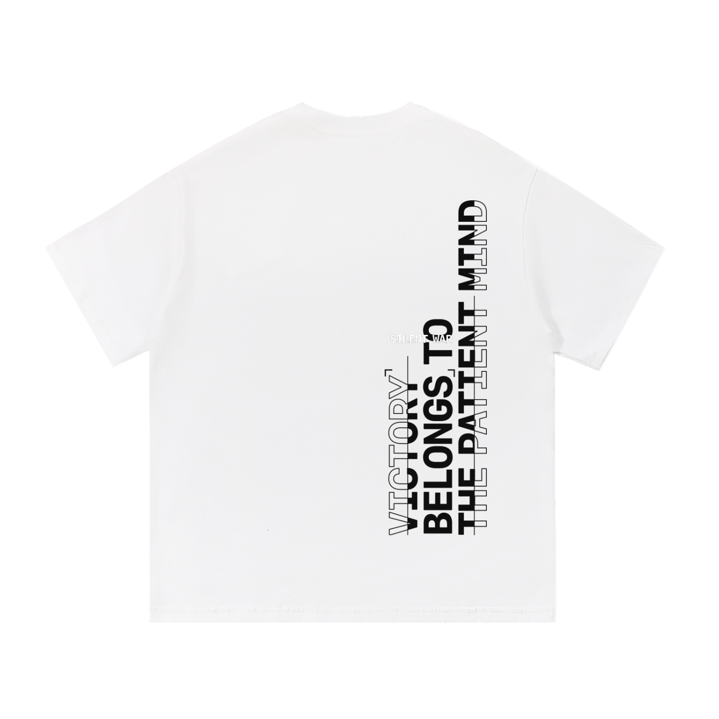 Patient Mind Cotton Tee in White
