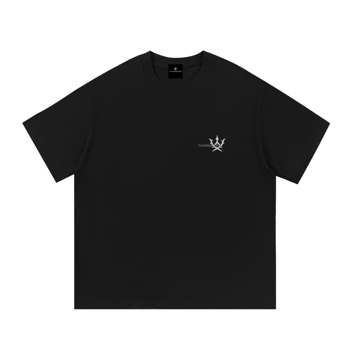 Patient Mind Cotton Tee in Black