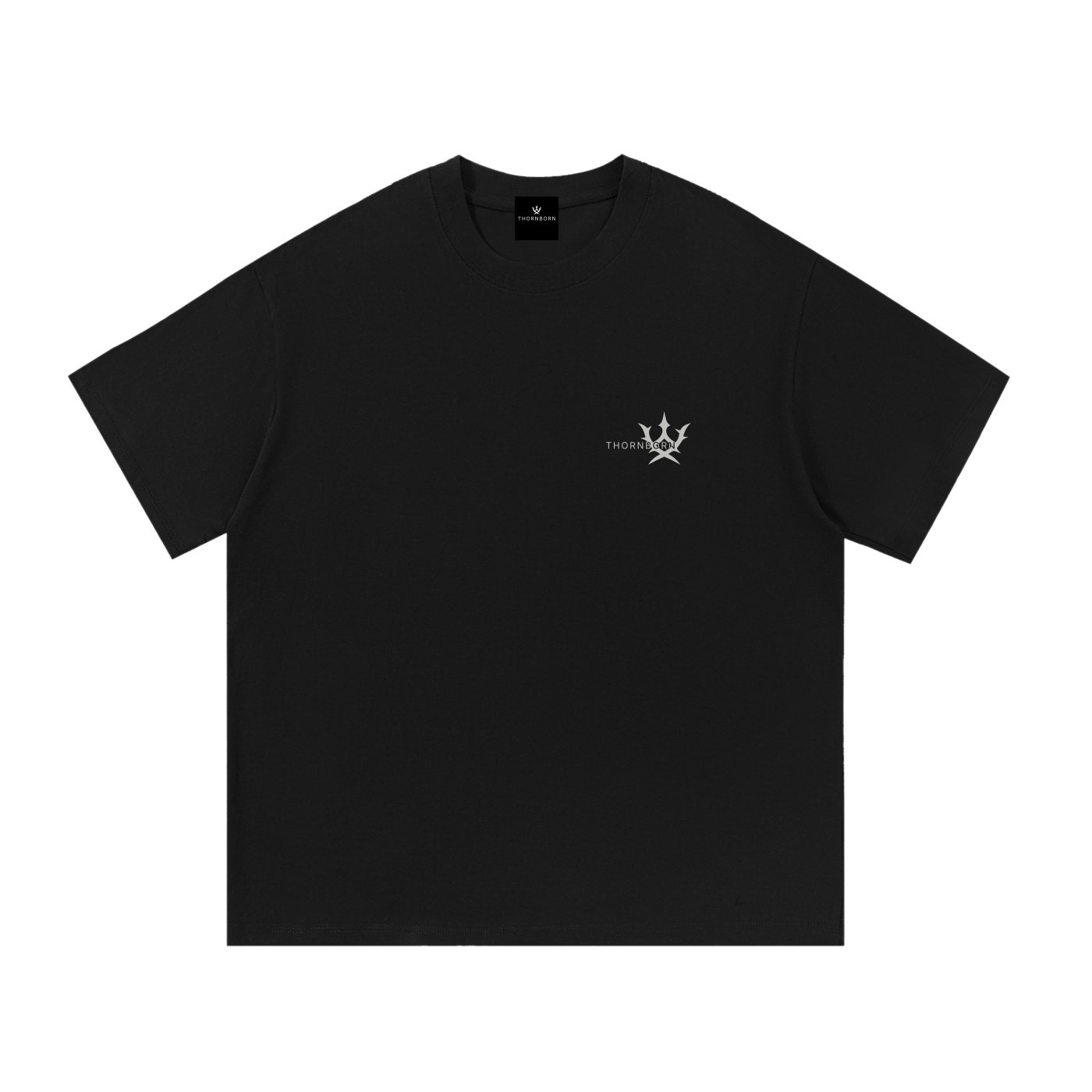 Patient Mind Cotton Tee in Black