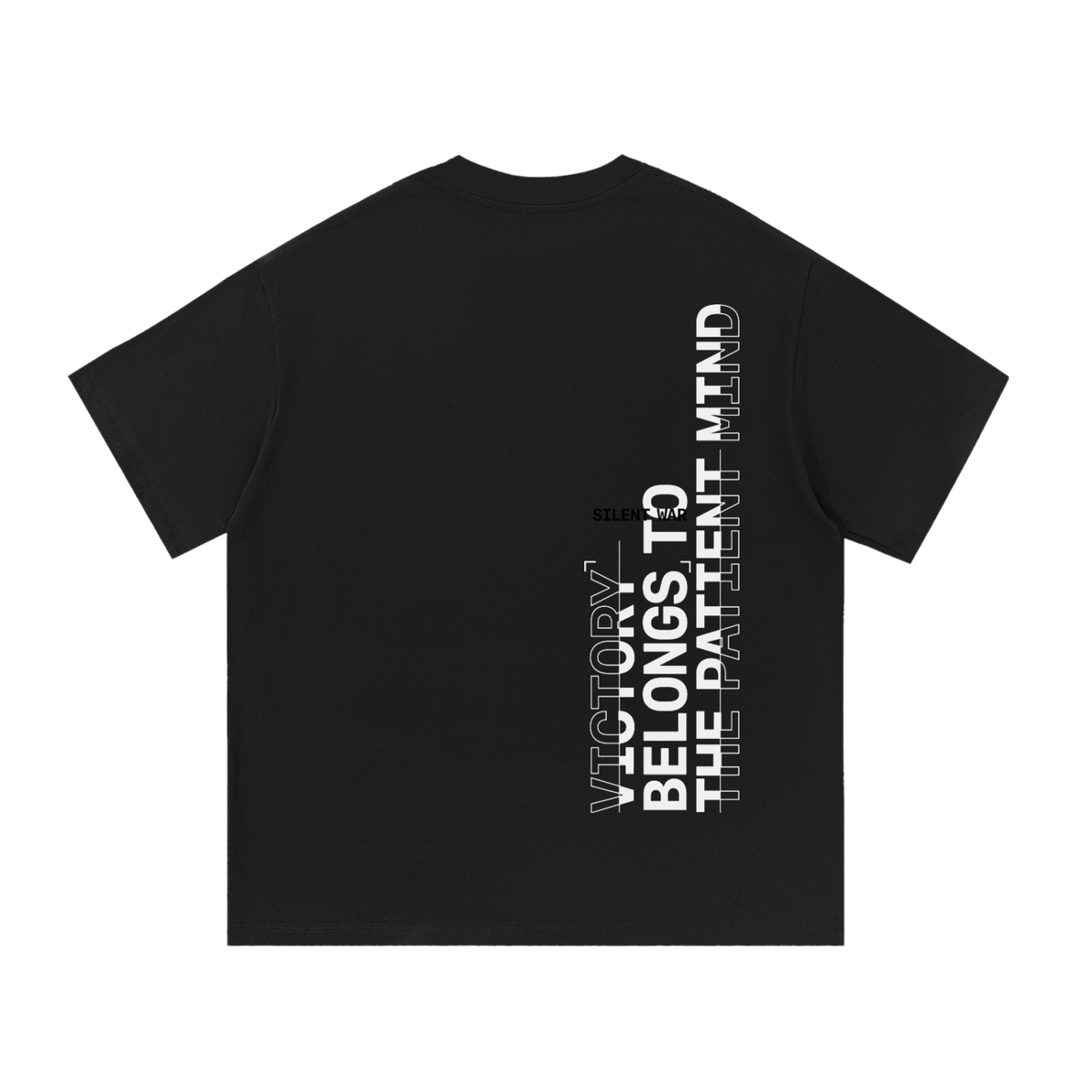 Patient Mind Cotton Tee in Black