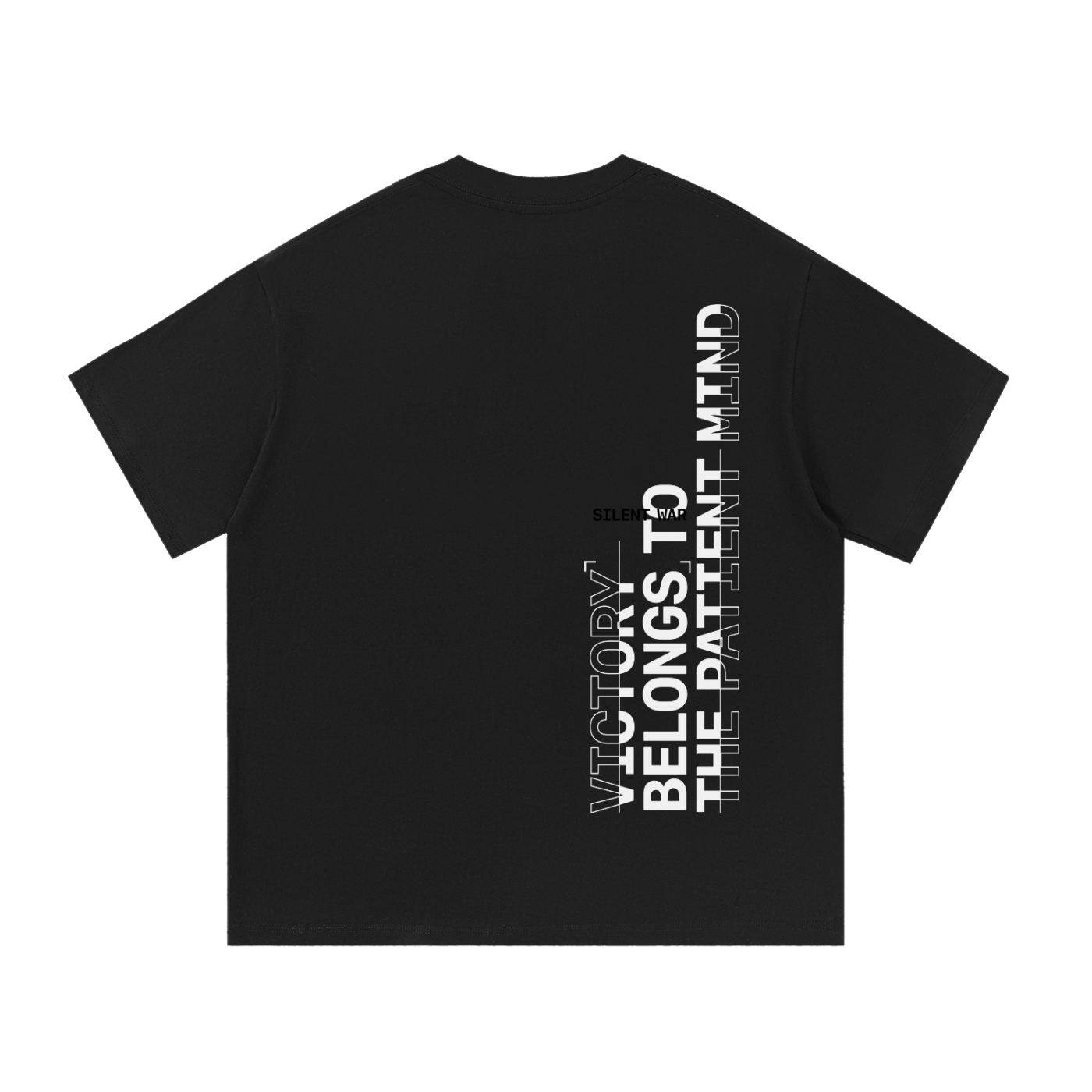 Patient Mind Cotton Tee in Black