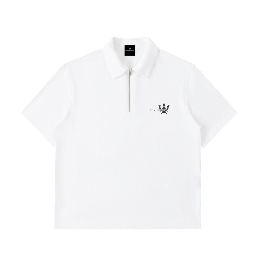Austere Half-Zip Polo