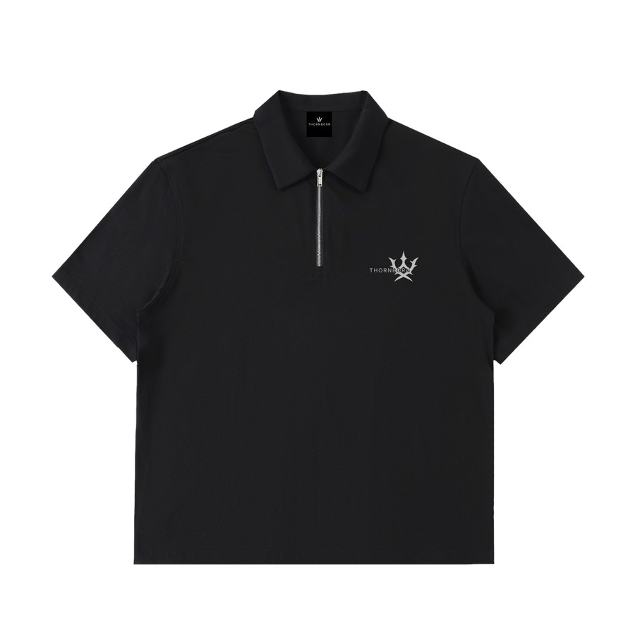 Austere Half-Zip Polo