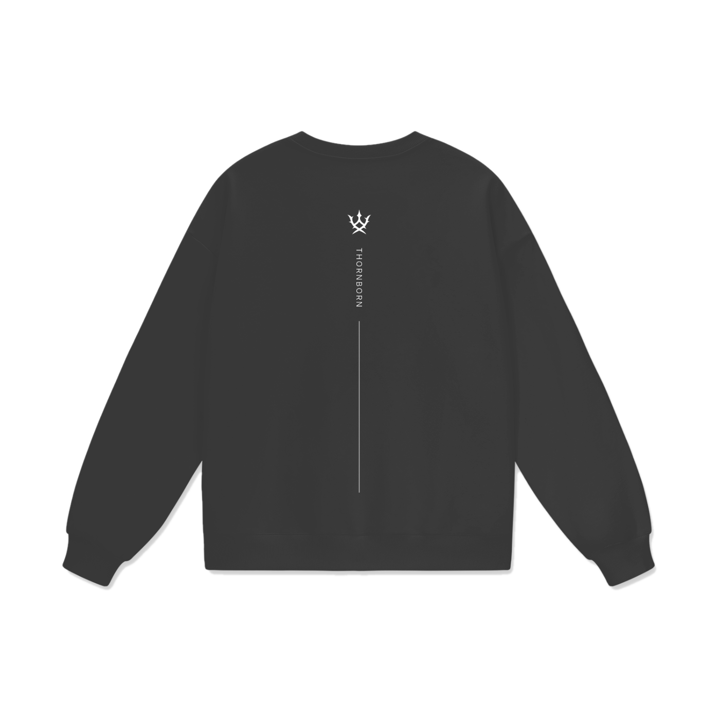 Silent Vow Crewneck in Charcoal