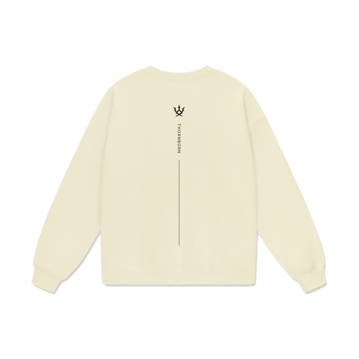 Silent Vow Crewneck in Bone