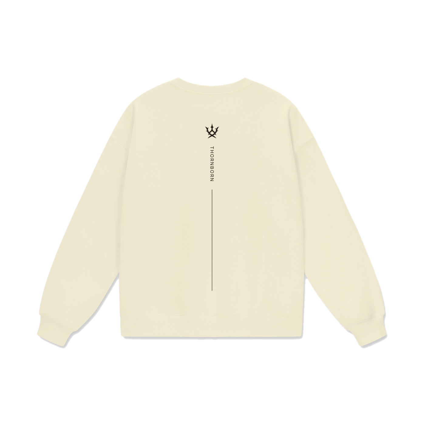 Silent Vow Crewneck in Bone