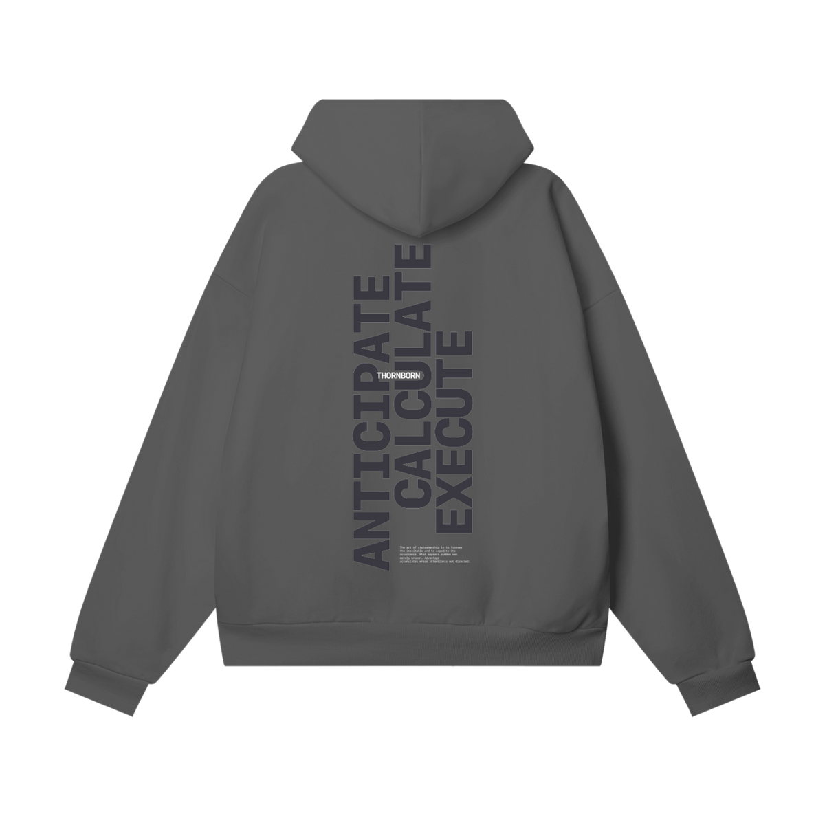 Method Hoodie in Charcoal