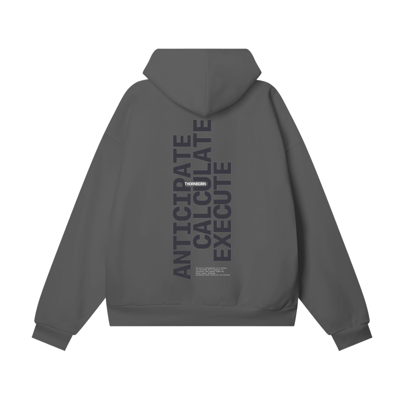 Method Hoodie in Charcoal