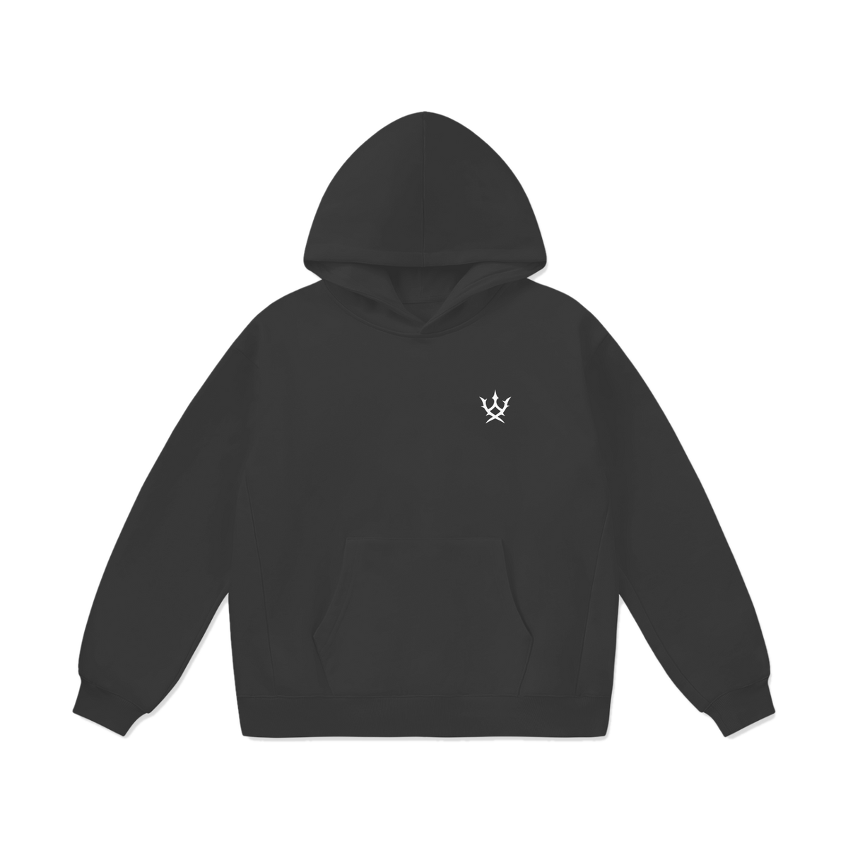Pillar Heavyweight Hoodie in Charcoal
