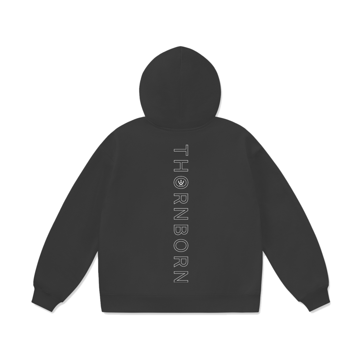 Pillar Heavyweight Hoodie in Charcoal