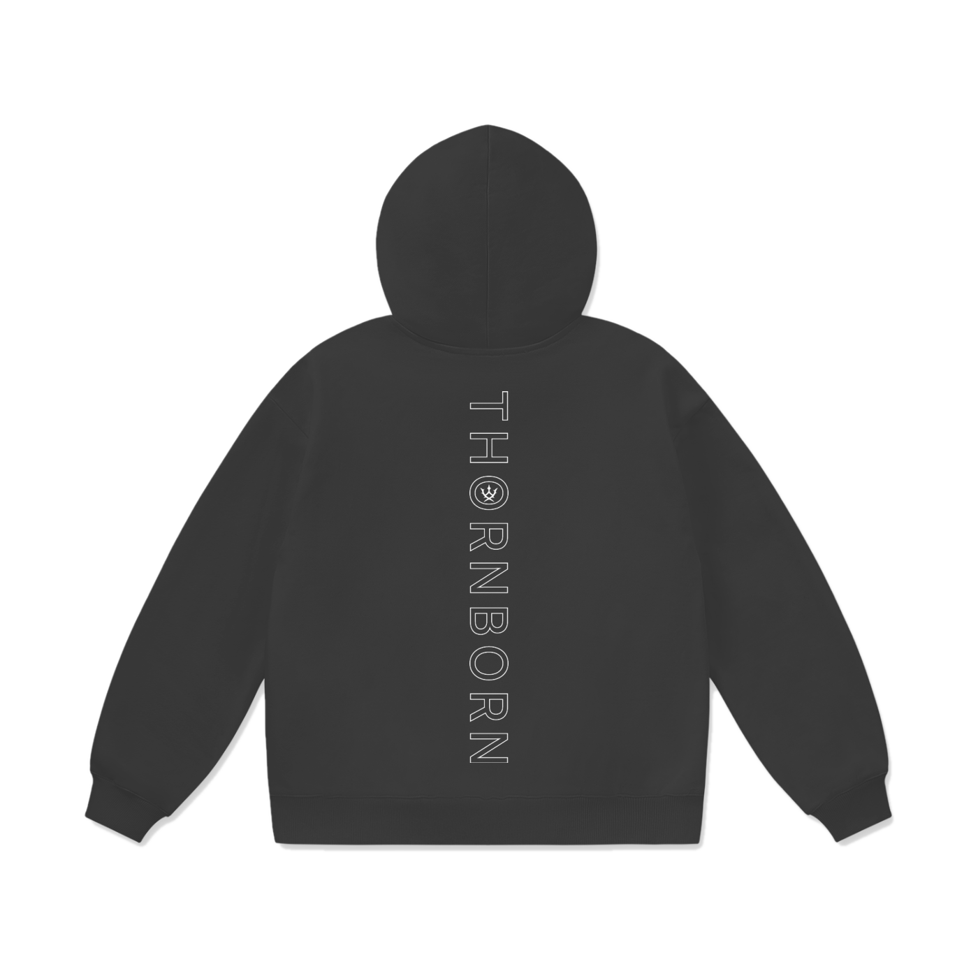 Pillar Heavyweight Hoodie in Charcoal
