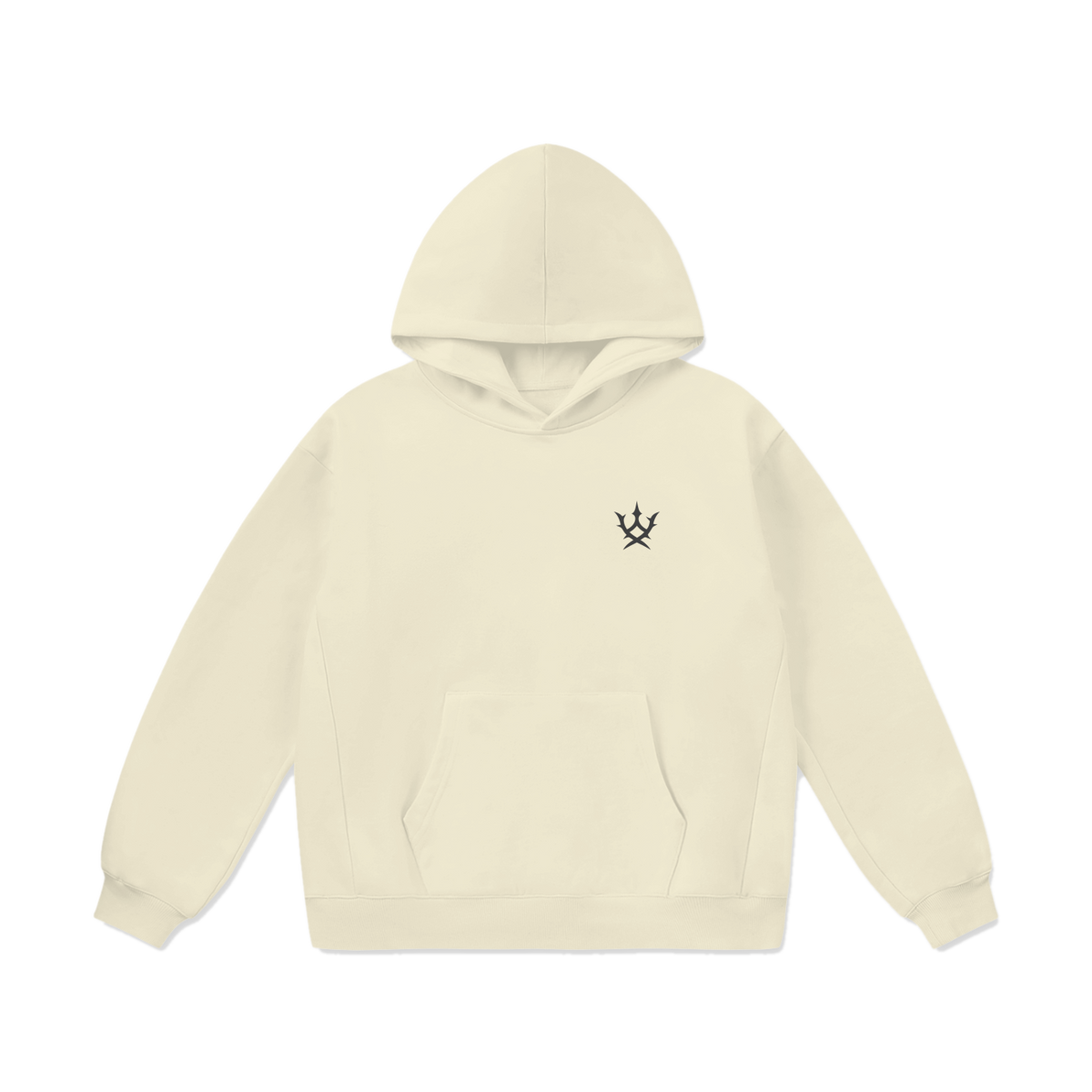 Pillar Heavyweight Hoodie in Bone