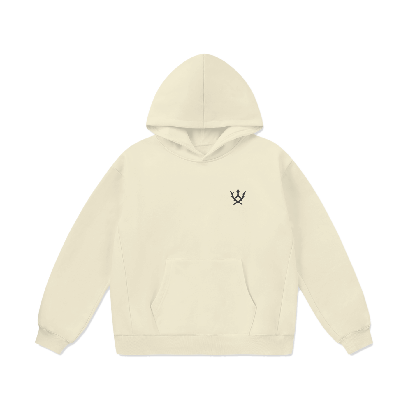 Pillar Heavyweight Hoodie in Bone
