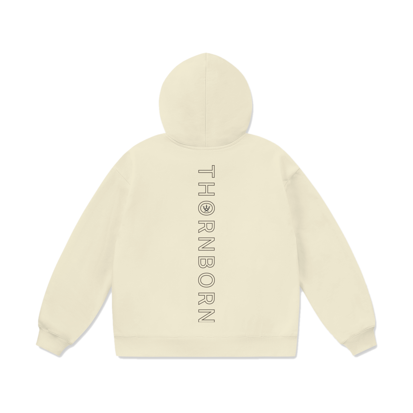 Pillar Heavyweight Hoodie in Bone