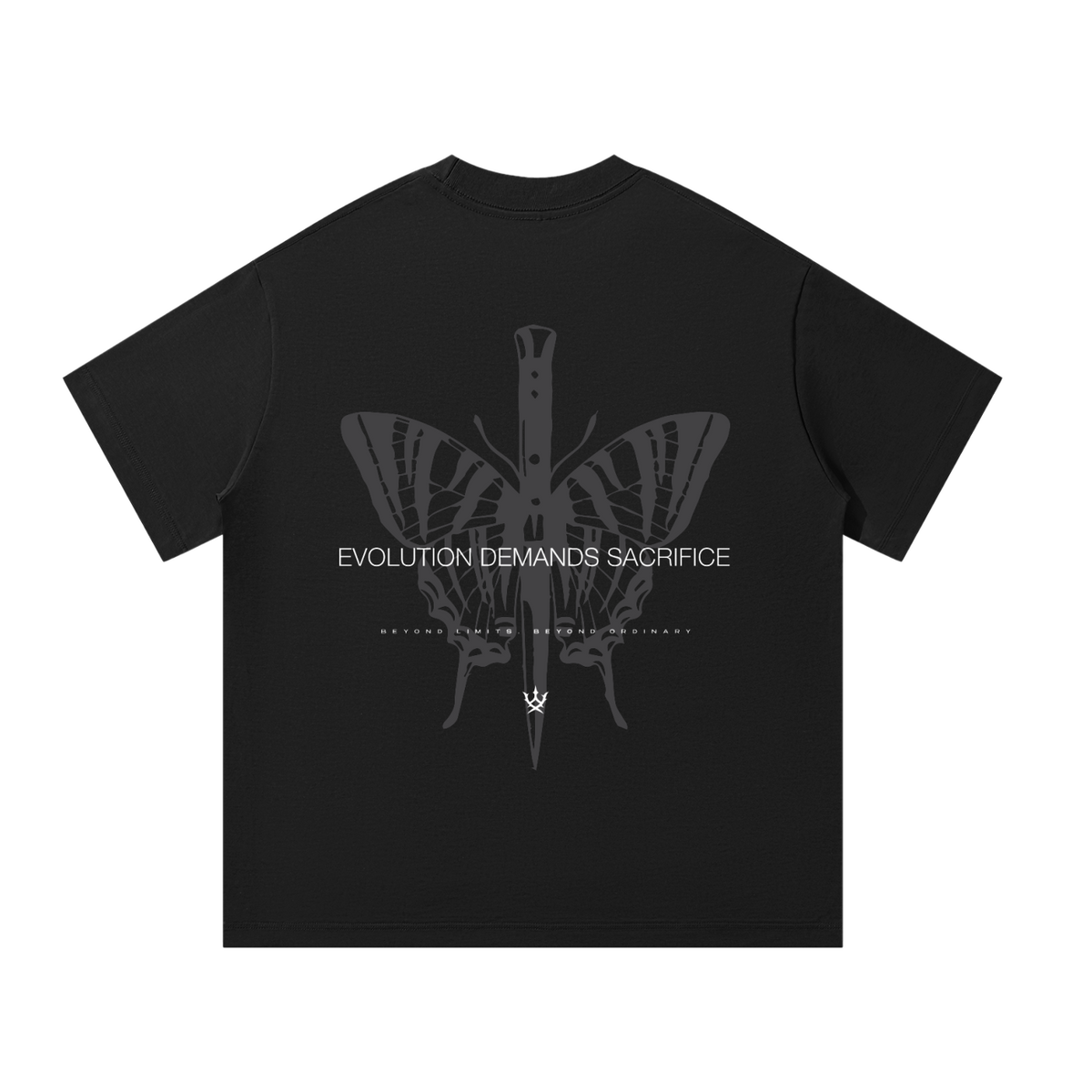 Sacrifice Oversized Tee in Black