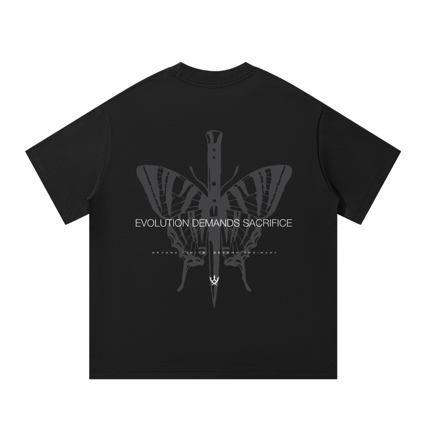 Sacrifice Oversized Tee in Black